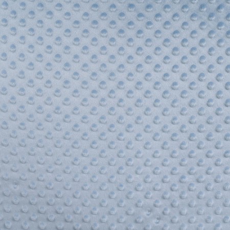 Tissu minky - Bleu clair