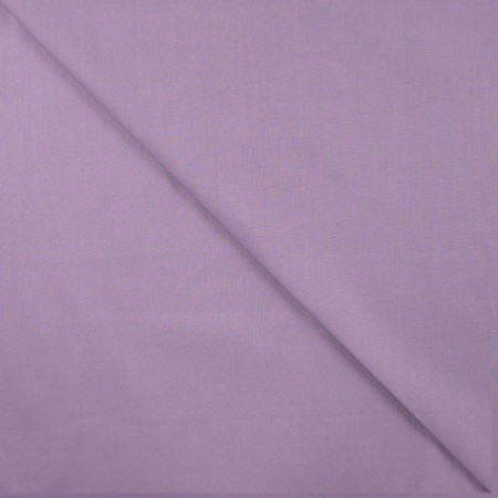 Tissu popeline coton unie - Lila