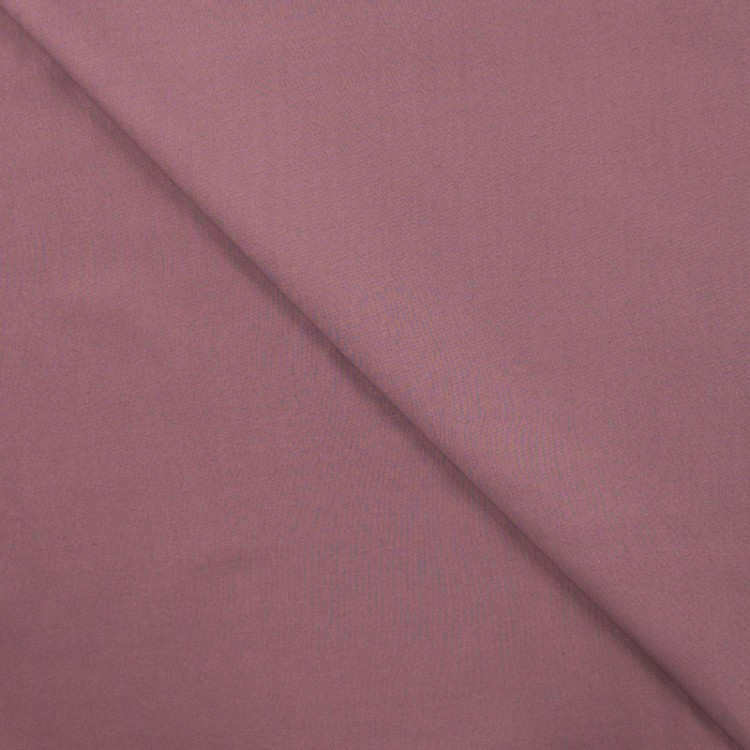 Tissu popeline coton unie - Mauve