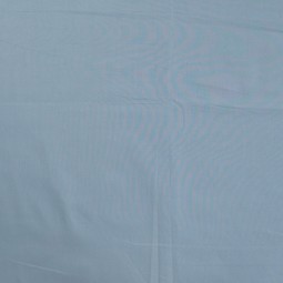 Tissu popeline coton unie - Bleu clair