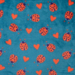 Tissu polaire doudou - Ladybug