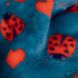 Tissu polaire doudou - Ladybug