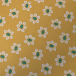 Tissu Anna Maria Horner - Allegory - Fleurs moutarde