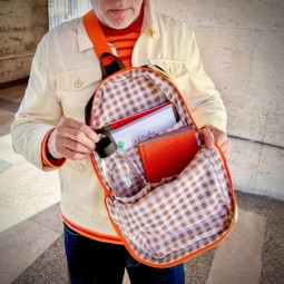 Patron Les BG - Banane et sacs à dos - Le baroudeur