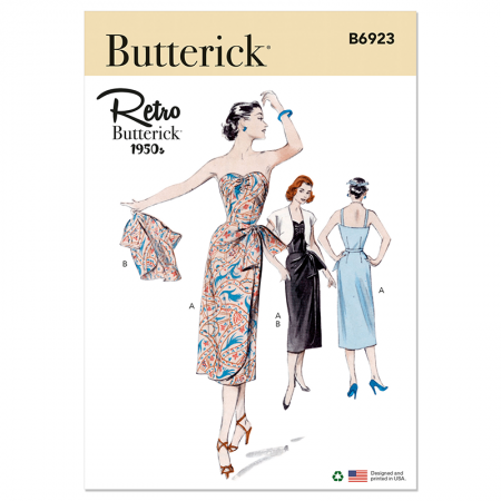 Patron Butterick 6923 - Robe et boléro année 50