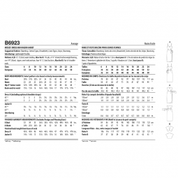 Patron Butterick 6923 - Robe et boléro année 50