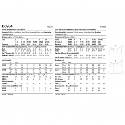 Patron Butterick 6934 - Jupe