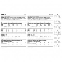 Patron Butterick 6935 - Ensemble bébé