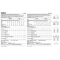 Patron Butterick 6937 - Combinaison et robe enfant