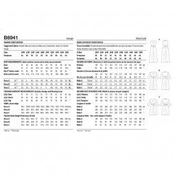 Patron Butterick 6941 - Robe en jersey