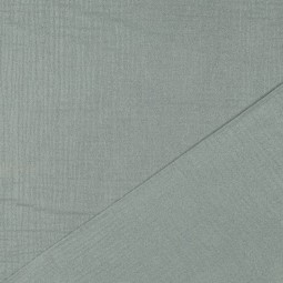 Tissu double gaze - Glitter nile