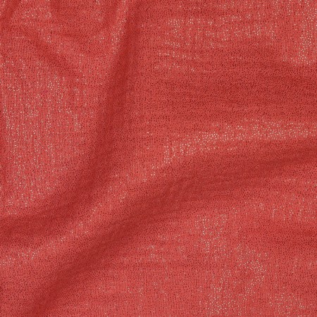 Tissu double gaze - Glitter rouille