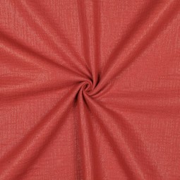 Tissu double gaze - Glitter rouille