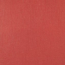 Tissu double gaze - Glitter rouille