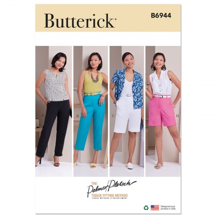 Patron Butterick 6944 - Pantalon