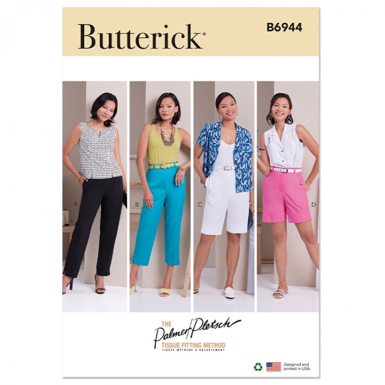 Patron Butterick 6944 - Pantalon