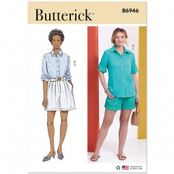 Patron Butterick 6946 - Short et chemise