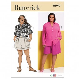 Patron Butterick 6947 - Short et chemise