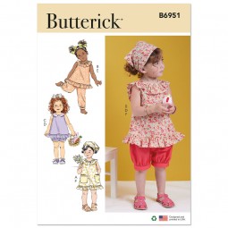 Patron Butterick 6951 - Ensemble enfant