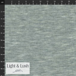 Tissu jersey de laine - Gris chiné