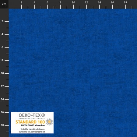 Tissu faux uni Melange - Bleu vif