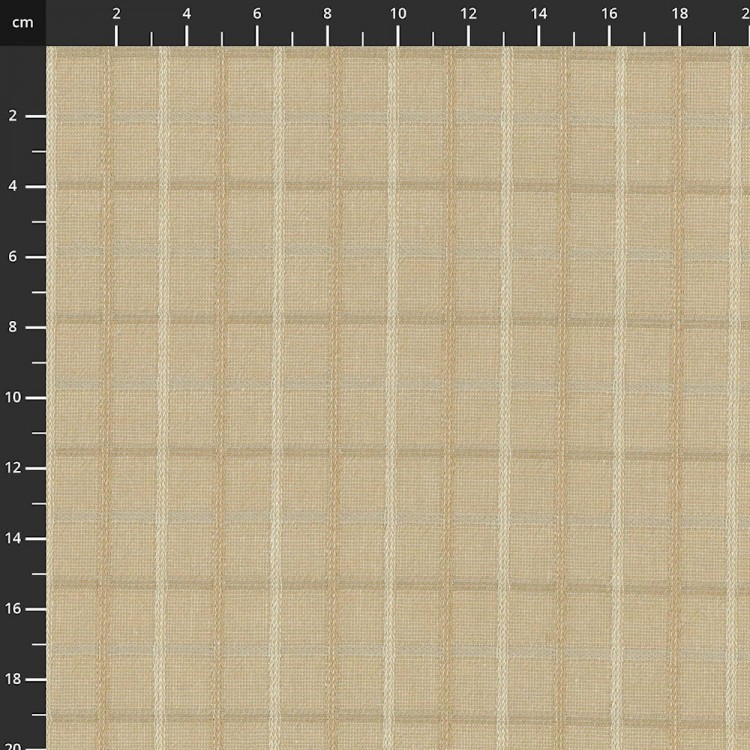 Tissu japonais - Tochio Yarn-Dyed - Carreaux naturels
