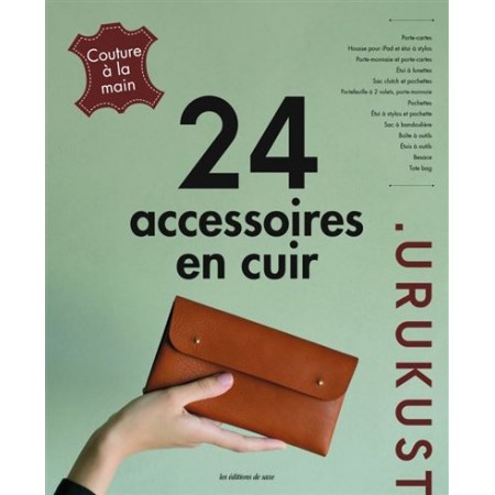 Livre - 24 accessoires en cuir