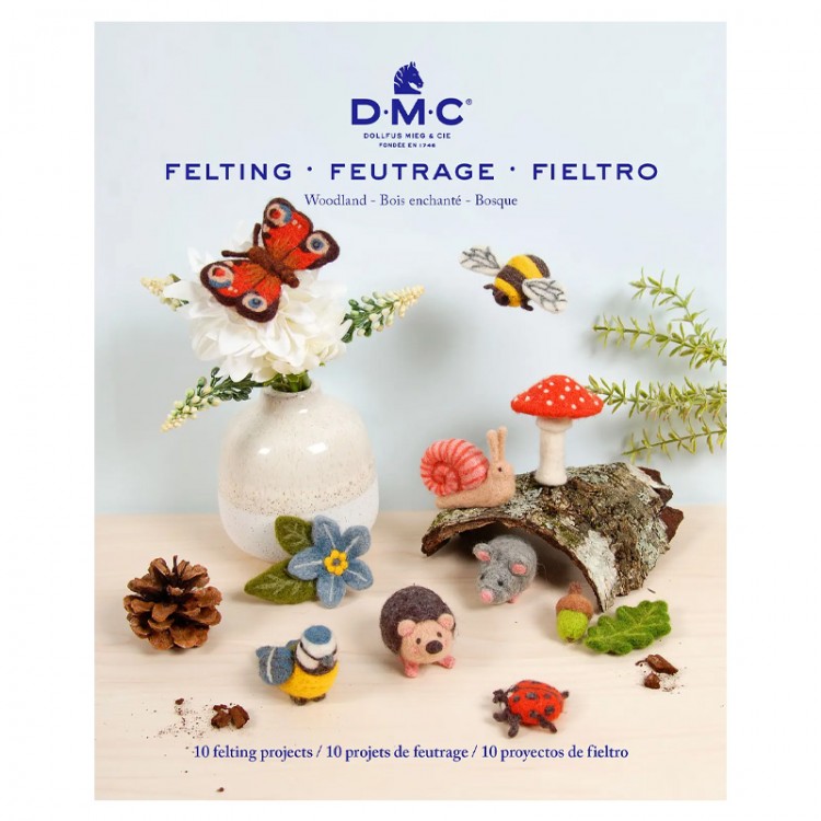 Livre DMC Feutrage - Bois enchanté