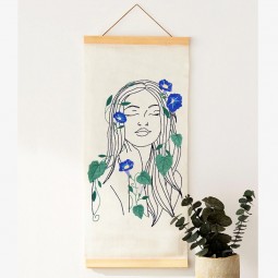 cadre aimenté pour broderie DMC