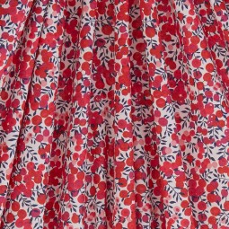 Tissu Liberty® - Wiltshire rouge Fuchsia