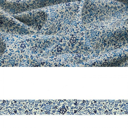 Biais Liberty® - Katie ans millie bleu