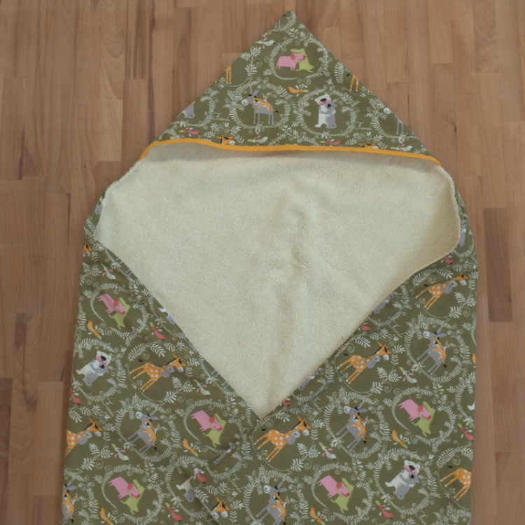 Kit de couture : Sortie de bain bébé