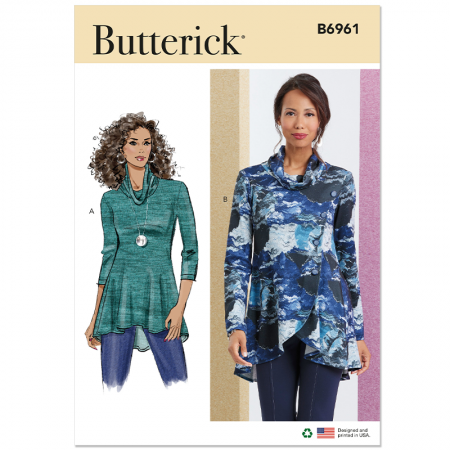 Patron Butterick 6961 - Pull tunique