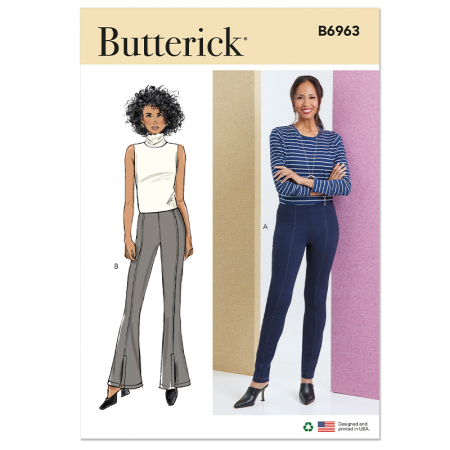 Patron Butterick 6963 - Pantalon