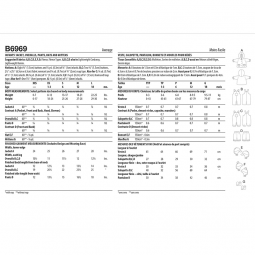 Patron Butterick 6969 - Ensemble bébé