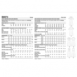 Patron Butterick 69743 - Robe d'été