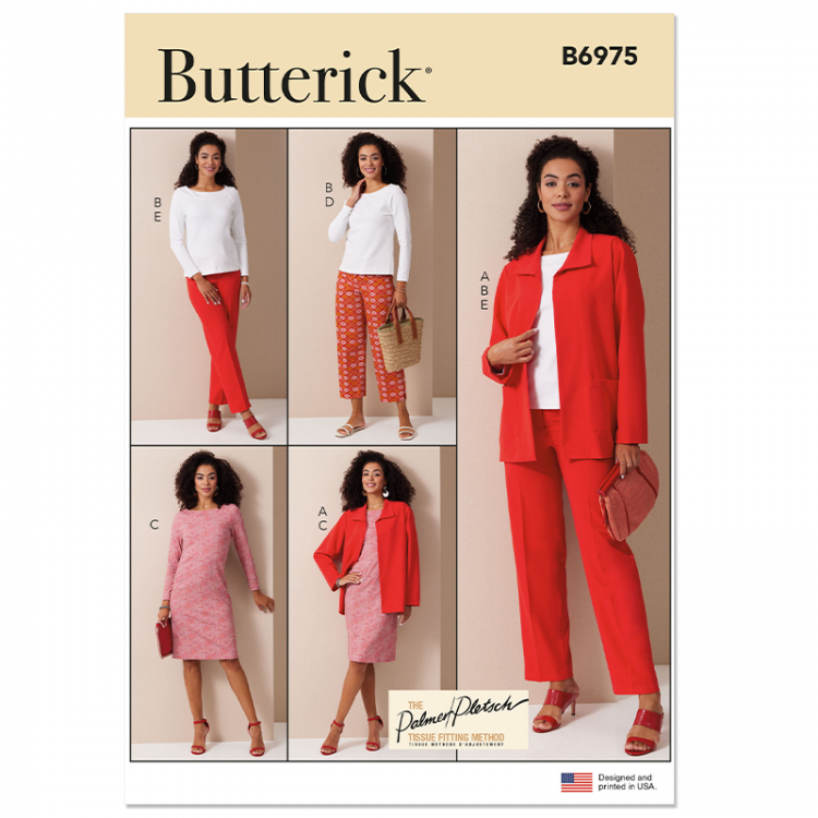 Patron Butterick 6975 - Ensemble femme