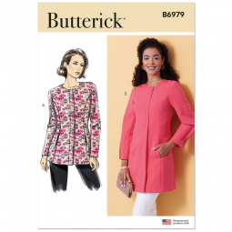 Patron Butterick 6979 - Veste
