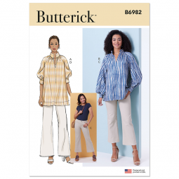Patron Butterick 6982 - Ensemble femme