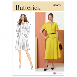Patron Butterick 7005 - Robe