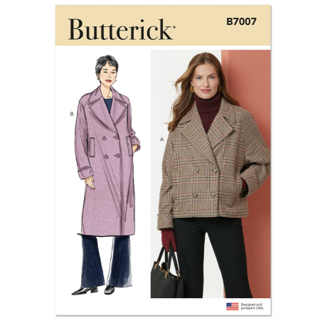 Patron Butterick 7007 - Manteau caban