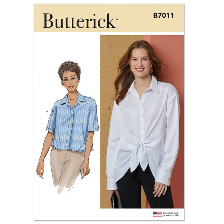 Patron Butterick 7011 - Chemise