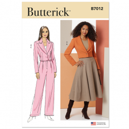 Patron Butterick 7012 - Ensemble femme