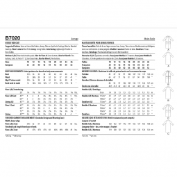 Patron Butterick 7020 - Manteau rétro année 50