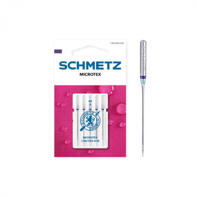 Aiguilles machine à coudre Schmetz Microtex 80
