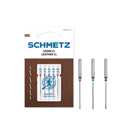 Aiguilles machine à coudre Schmetz Cuir assorties