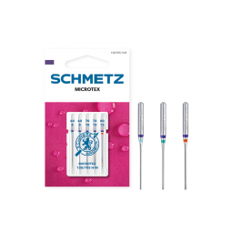 Aiguilles machine à coudre Schmetz Microtex Assorties