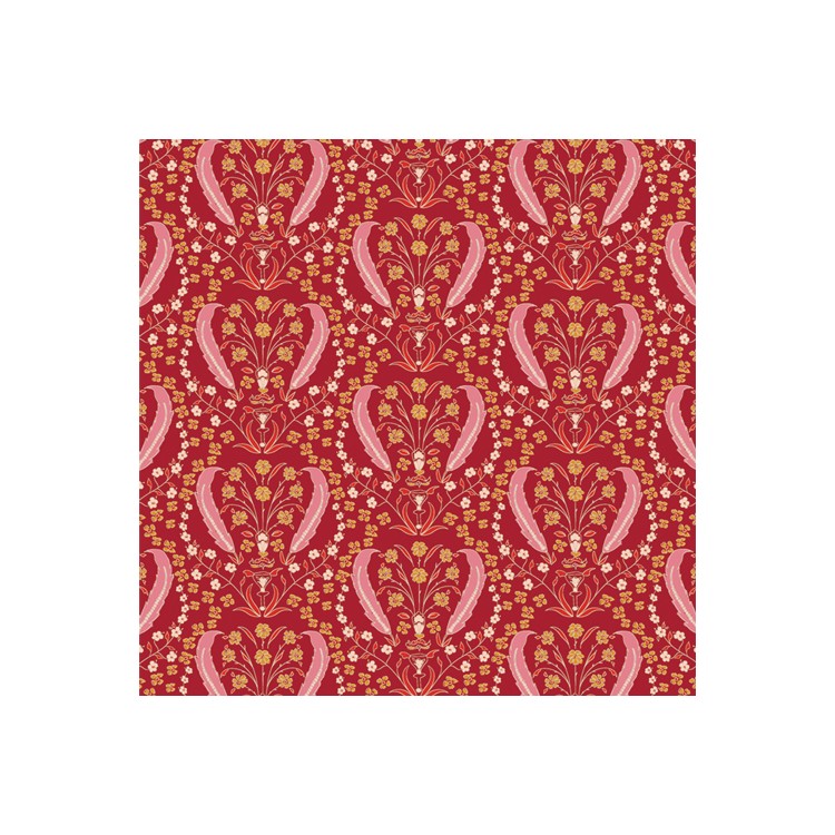 Art Gallery Fabrics - Fairview avenue - Timeless Dream Poppy