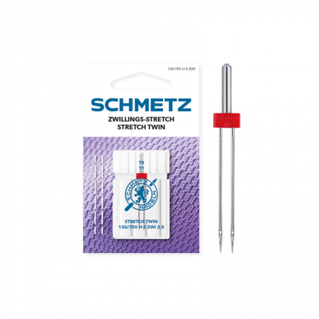 Aiguille machine à coudre Schmetz Double Stretch 2,5 mm