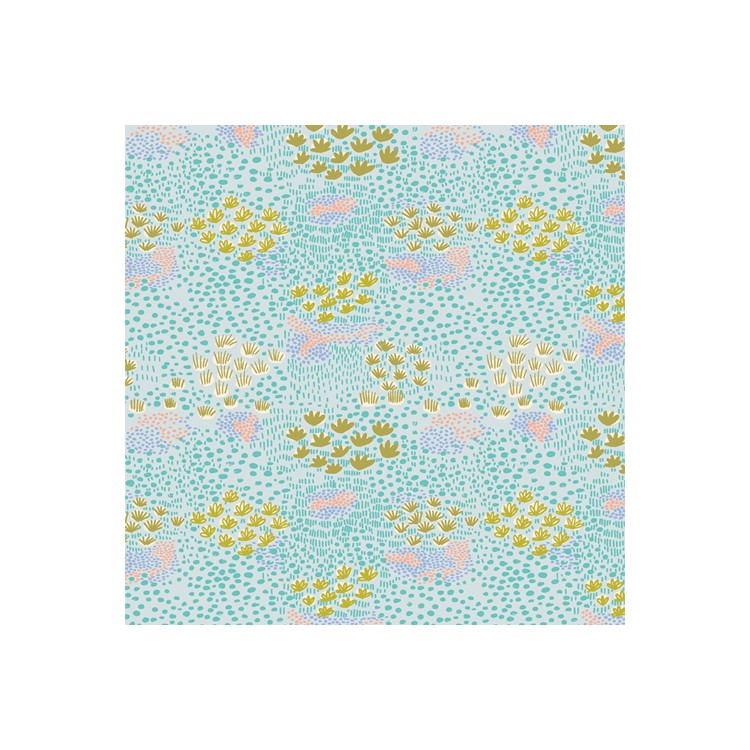 Art Gallery Fabrics - Stillwater - Petal reflections